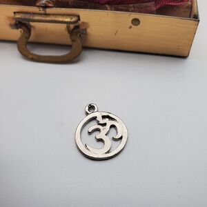 Peace om Buddhist necklace pendant